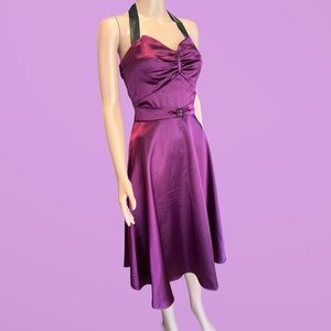 Stop Staring Halter Top Dress